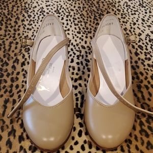 EUROTARD Tan Dance Shoes by Tolbert Yilmaz